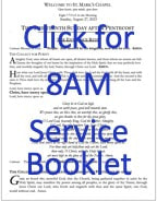 Link for 8 AM service booklet